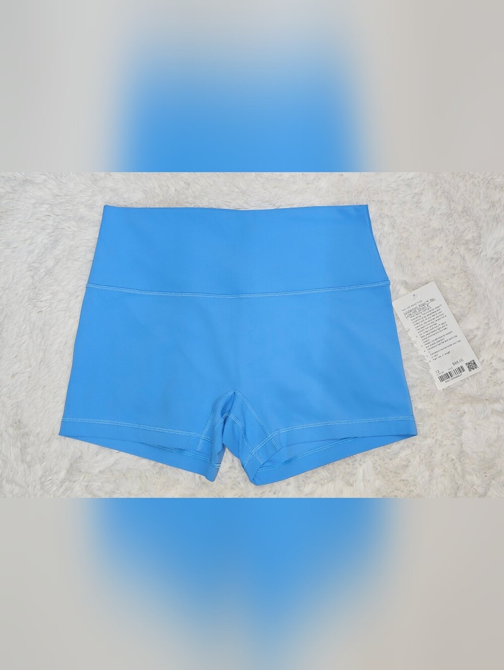 NWT Lululemon Align No Line HR Short 4" – Oasis Blue – Size 12